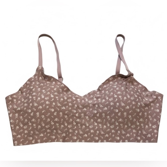 Nine West Other - Nine West Intimates Bralette Women’s SzXL Floral Print Adjustable Strap